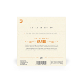 D'Addario EJ61 snaren set voor vijf-snarige banjo