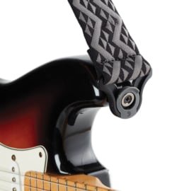 D'Addario 50BAL03 Auto Lock Padded Geometric gitaarband