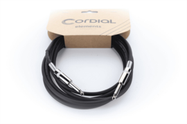 Cordial EI3PP  Instrumenten kabel 2X Rechte jack 6,3 mm 300 cm