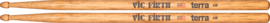 Vic Firth 5BT Terra 5B drumstokken hickory met houten tip