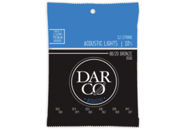 Darco Acoustic D500 12-String Lights 80/20 Bronze 10-47 snarenset voor 12-snarige westerngitaar