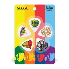 D'Addario 1CWH2-10B3 Beatles Classic Albums 10 Pack Thin