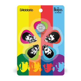 D'Addario 1CWH2-10B6 Sgt. Pepper's Lonely Hearts Club Band 50th Anniversary Light Gauge Guitar Picks