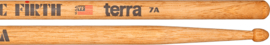 Vic Firth 7AT Terra 7A drumstokken hickory met houten tip