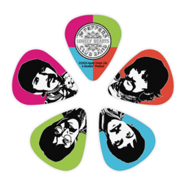 D'Addario 1CWH2-10B6 Sgt. Pepper's Lonely Hearts Club Band 50th Anniversary Light Gauge Guitar Picks