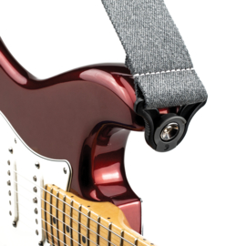 D'Addario 50BAL04 auto-lock gitaarband Skater Grey