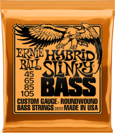 Ernie Ball 2833 Bass Hybrid Slinky snarenset 45 - 105 bas snaren