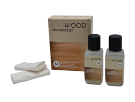 Kerawood® set M for wood with a mat finish