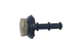 QC-glijder met vilt + base (pin)