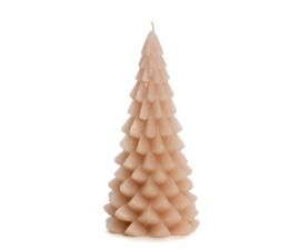 Kaars | Kerstboom nude - 20cm