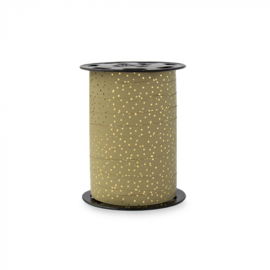 Lint | dots gold | old green