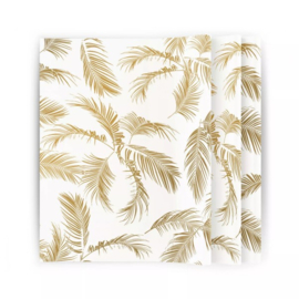Vloeipapier | palm leaves | goud