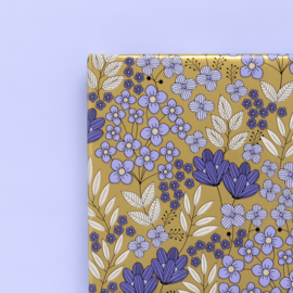 Kadozakje | flowerfield violet | 5 stuks
