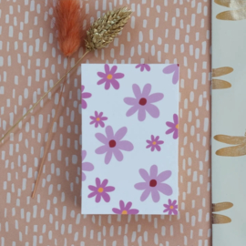 Minikaartje | bloemetjes