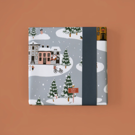 Kadopapier | Kerstlandschap | 3 meter