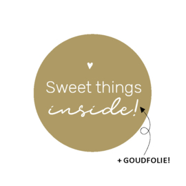 Sluitsticker | sweet things inside