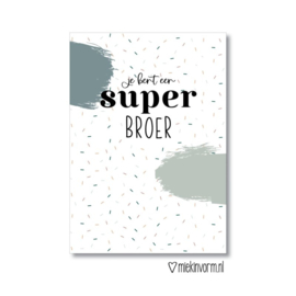 Kaart | super broer