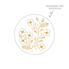 Sluitsticker | bloemen