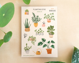 Stickervel | plantenliefde