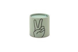 Kaars Peace Mint Ceramic - Lavender + Thyme