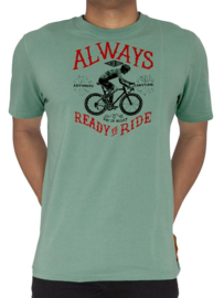 Always Ready to Ride T-Shirt - Cycology Gear