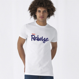 'Je suis Rebelge' T-Shirt - White