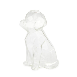 Vase Sphinx Dog - 23cm - Transparent
