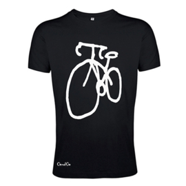 Bicycle  T-Shirt - Black