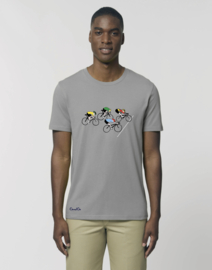 Bike Race T-Shirt - Opal Grey