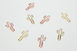Cactus Paperclip - Gold or Pink- SUCK UK