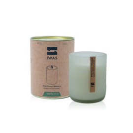 Organic scented candle 'Wild Flower Meadow'