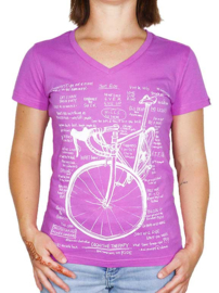 Cognitive Therapy (Rose) T-Shirt Dames - Cycology Gear