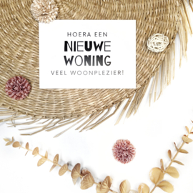 Hoera een nieuwe woning veel woonplezier