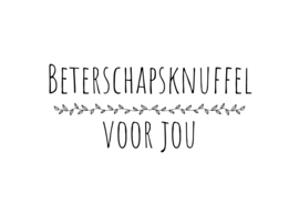 Beterschapsknuffel voor jou