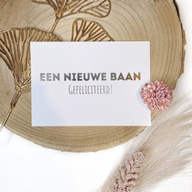 Nieuwe baan