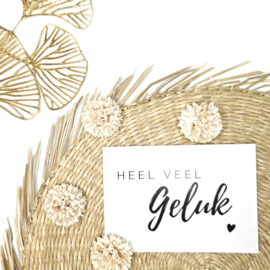 Heel veel geluk