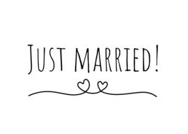 Just married