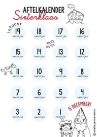 Aftelkalender Sinterklaas
