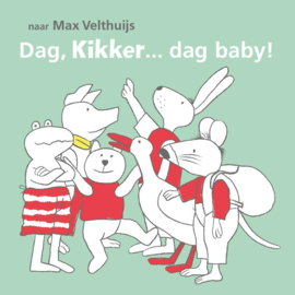 Kartonnen boek 'Dag, Kikker...dag baby!' -  Max Velthuijs