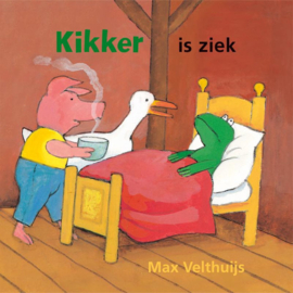 Kartonboek 'Kikker is ziek' - Max Velthuijs