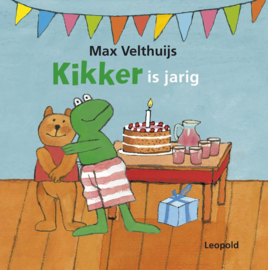 Kartonboek 'Kikker is jarig' - Max Velthuijs