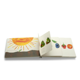 Kartonboek 'Rupsje nooitgenoeg' - Eric Carle