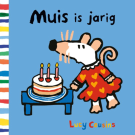 Kartonboek 'Muis is jarig' - Lucy Cousins