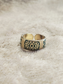 Eye Emerald Ring