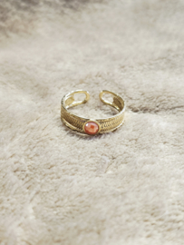 Orange Design Ring