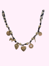 Bedelketting Leopard Heart