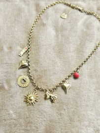 Bedelketting Red Love