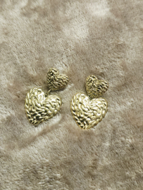 Oor stekertjes Double Hearts