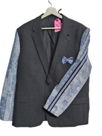 Revolution Recycle Blazer Daisy Stripe Maat L