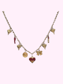 Bedelketting Red Love